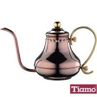 Tiamo 不銹鋼宮廷式細口壺0.42L-玫瑰金 (HA8562)