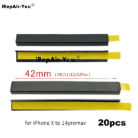 20pcs Battery Plastic Brackets Repair Replacement for iPhone Xr 13 14 12 11 Pro XS Max Battery Frame Bezel Bracket Parts