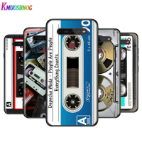 Old Style Tape Cassette For LG K22 K71 K61 K51S K41S K30 K20 2019 Q60 V60 V50S V50 V40 V35 V30 G8 G8S G8X ThinQ Phone Case