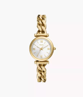 Fossil Fossil Scarlette Gold Strap Jam Tangan Wanita 28MM ES5329