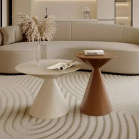 Nordic Center Coffee Tables Modern Small Cute Side Bed Coffee Tables Round Mobiles Table Basse De Salon Bedroom Furniture CJ-104