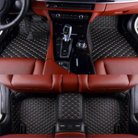 High quality ! Custom special car floor mats for Mitsubishi Triton 2019 waterproof carpets for Triton 2018-2015,Free shipping