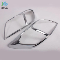 Car-styling Chrome For Toyota Hilux Accessories Headlamp Cover Strips Trim For Toyota Hilux 2005-2010 Hilux Auto Parts