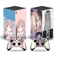 Girl For Xbox Series X Skin Sticker For Xbox Series X Pvc Skins For Xbox Series X Vinyl Sticker Protective Skins 2