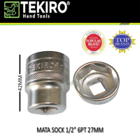 Tekiro Mata Sock Socket Sok 1/2\ 6PT Ukuran 27 Mm 27mm"