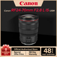 Canon RF 24-70mm F2.8 USM Lens Full Frame Mirrorless Camera Lens Large Aperture Wide Angle Autofocus ZOOM Landscape Lens For R