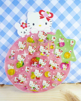 【震撼精品百貨】Hello Kitty 凱蒂貓 KITTY閃亮小貼紙-草莓 震撼日式精品百貨