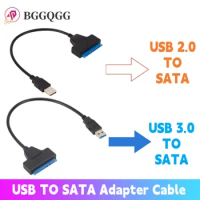USB 3.0 2.0 SATA 3 Cable Sata To USB 3.0 Adapter Up To 6 Gbps Support 2.5 Inch External HDD SSD Hard Drive 22 Pin Sata III Cable