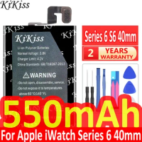 550mah KiKiss Powerful Battery Series6 S 6 40mm For Apple iWatch Series 6 / Watch S6 A2345 40mm