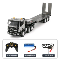 Huina RC 1318 Platform Trailer Truck 1/24 Scale 9CH 2.4Ghz Toy And Hobby Collection