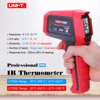 UNI-T UT309A UT309C Professional IR Thermometer Non-Contact Temperature meter infrared Temperature Gun Data hold Display hold