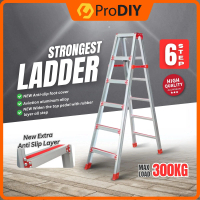 Tangga Lipat 6 Step Ladderman Commercial ladder Foldable Aluminium Ladder Foldable Multipurpose Heav