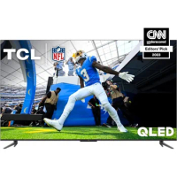 TCL 65-Inch Q6 QLED 4K Smart TV with Google (65Q650G, 2023 Model) Dolby Vision, Atmos, HDR Pro , Game Accelerator Enhanced Gamin
