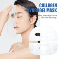 1Pcs Nano Collagen Facial Mask Deep Hydration Shrink Pores Soluble Facial Mask Cloth Moisturizing For Various Skin Types Ma F0I0