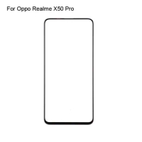 Outer Touch Screen Glass Lens, Outer Screen, Cover without Flex,For Oppo Realme X50 Pro, RMX2071, 2Pcs