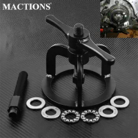 Motorcycle Black Clutch Springs Compression Tool For Harley Sportster Touring Softail Sportster 48 XL 883 1200 1990-2007 1340cc