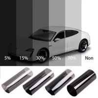 2/3/5m Solar Automotive Removable Protective Glass Window Auto Sunshade Film for Car Non-reflective Film for Car Window Tint