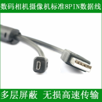 富士AV105 AV205 AX205 F100fd F20 F20fd F30數碼相機USB數據線