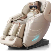 RELX Massage Chair Full Body Zero Gravity SL-Track Shiatsu Massage Chair, 12 Modes, Airbag Massage, with Yoga Stretch, Foot Mass
