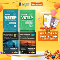 Sách - Combo Luyện thi chứng chỉ Tiếng Anh trình độ B1,B2 - Destination B1,B2 + VSTEP B1,B2