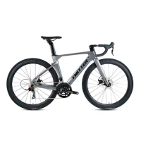 TWITTER R10-DISC 700C Carbon T800 Disc Brake Road Bike 22S Off-road Men Women's Bicycle With Carbon Handlebar