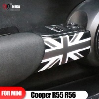 For Mini Cooper R55 R56 Interior Door Handle Panel Cover Car Stickers Decal Auto Accessories Trim Auto Parts Car Decoration