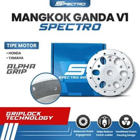 Spectro Mangkok Ganda Universal Alpha Grip Vario 150 125 PCX ADV 160 Beat Scoopy Fi ESP Nmax Beat / 
