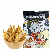 สันในไก่อบแห้ง 100 g. จากแบรนด์ Fawning