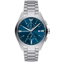 【EMPORIO ARMANI】亞曼尼 計時碼表功能時尚腕錶(AR11541)