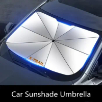 Car Sunshade Umbrella Car Summer Sun Interior Windshield Protection Accessories For Nissan Xtrail X Trail T30 T31 T32