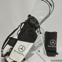 開發票 高爾夫球包 桿包 新款高爾夫支架球包 時尚球車包 球桿包golf bag 男女雙帽套 高爾夫