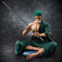 MegaHouse POP ONE PIECE Soc Roronoa Zoro Action PVC Collection Model Toy Anime Figure Toys For Kids