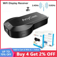 1080P M100 5G 2.4 4K TV Stick HDMI-compatible Wireless WiFi Display TV Dongle Receiver for AnyCast for Airplay