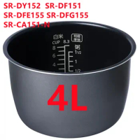 4L Rice cooker non stick liner is suitable for Panasonic SR-DY152 SR-DF151 SR-DFE155 SR-DFG155 SR-CA151-N liner replacement