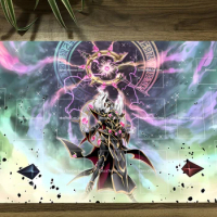 YuGiOh Spell Power Mastery TCG CCG Mat Trading Card Game Mat Table Playmat Desk Gaming Playing Mat Mouse Pad Free Bag