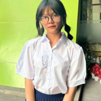 Bộ đồng phục đi học nữ Jadiny áo và váy yếm