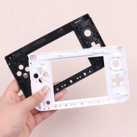 50PA Compatible with for 3DS XL LL Replacement Hinge Part Bottom Middle Frame Shell Housing Case for 3dsxl Game Console Case