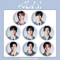 Kpop Idol ALD1 New Boy Band Debut Badge Pendant Tin Pin Brooch