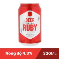 Bia Red Ruby lon 330ml