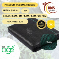 [20M Panjang][90GSM] 0.5M/1M/1.2M/1.5M/2M/3M AgroBuddy X BNS Penutup Tanah Kawalan Rumput / Weed Con