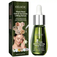 Plant Stem Cell Ceramide Facial Serum 15ml Skin Moisturize Lifting Lighten Dark Spot Repair Fine Linne Damaged Skin Bright Skin