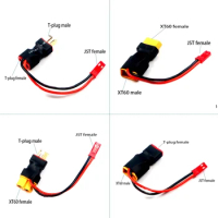 1PCS Model ship XT60 T plug+JST female LED light strip power supply line battery extension cable connector