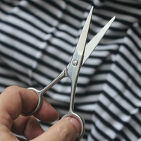 鋒利不銹鋼剪刀美容剪子家用裁縫剪辦公剪紙紗布線頭剪小剪子