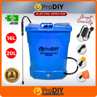 PRODIY Knapsack Sprayer Battery Pam Racun Bateri Knapsack Battery Sprayer Pump Racun Battery Pum 16L