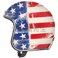 【安全帽先生】美國 TORC T50 彩繪 Old Glory 消光 哈雷 雙D扣 復古帽 半罩