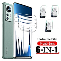 Hydrogel Film on For Xiaomi 12 Pro Screen Protectors Not Glass Xiao Mi 12Pro Back Camera Lens Tempered Glass 12x Mi12 HD Clear