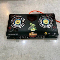 Bếp Gas Đôi Kính Dương Azaka giá rẻ hàng Việt Nam bán lấy đánh giá 5 sao