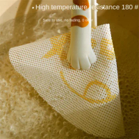 Multi-functional Steamer Pad Round And Lovely Single-sided Printing Evenly Distributed Air Holes Thickened Silica Gel
