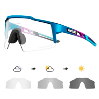 2024 Photochromic Men Women Cycling Glasses Sport MTB Road Bike Discoloration Goggles Bicycle Eyewear Fishing Running Sunglasses