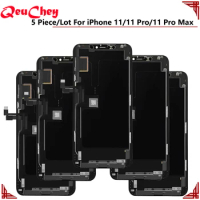 5 Piece/Lot For Apple iPhone 11 / 11 Pro / 11 Pro Max LCD Display Monitor Mudule Touch Screen Digitizer Sensor Panel Assembly